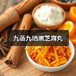 九蒸九晒黑芝麻丸(图2) 九蒸九晒黑芝麻丸(图2)