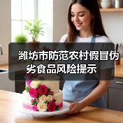 潍坊市防范农村假冒伪劣食品风险提示（图2）