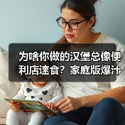 为啥你做的汉堡总像便利店速食？家庭版爆汁秘诀大公开！（图2）