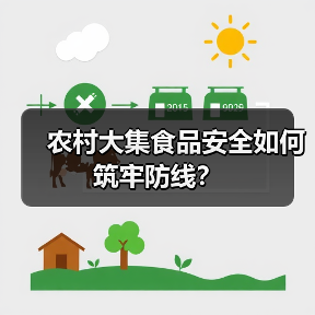 农村大集食品安全如何筑牢防线?(图1) 农村大集食品安全如何筑牢防线?(图1)