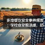多地餐饮安全事件频发：学校食堂现活蛆、奶茶半杯引关注、螺蛳粉店名撞音遭举报（图1）