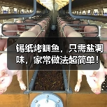 锡纸烤鲷鱼，只需盐调味，家常做法超简单！（图1）