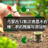 内蒙古12批次食品不合格!农药残留与添加剂超标引关注(图2) 内蒙古12批次食品不合格!农药残留与添加剂超标引关注(图2)