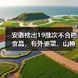 安徽检出19批次不合格食品,有外婆菜、山楂干、砂糖橘等(图3) 安徽检出19批次不合格食品,有外婆菜、山楂干、砂糖橘等(图3)