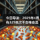今日导读:2025年4月有325批次不合格食品未准入境;知名品牌回应瓶装水未开封底部现异物;武汉海底捞路边摊荤菜2元素菜1元(2025年05月23日)(图2) 今日导读:2025年4月有325批次不合格食品未准入境;知名品牌回应瓶装水未开封底部现异物;武汉海底捞路边摊荤菜2元素菜1元(2025年05月23日)(图2)