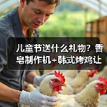 儿童节送什么礼物？香皂制作机+韩式烤鸡让孩子开心一整天（图1）