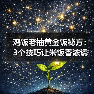 鸡饭老抽黄金饭秘方：3个技巧让米饭香浓诱人（图4）